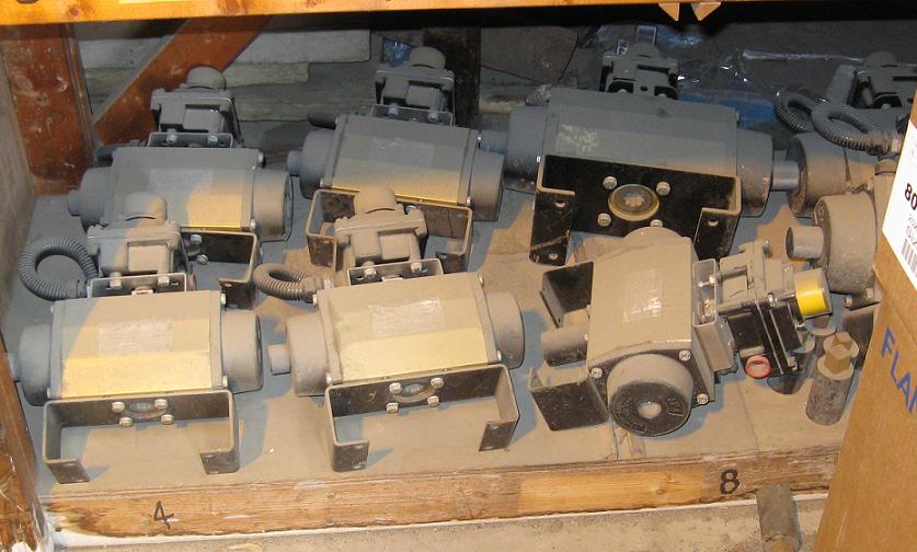 Valve Operators, Valves, Pressure Gauges