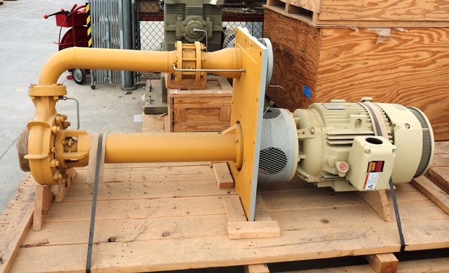 Buffalo Vertical Lube Oil Pump 550 GPM & Motor 75 HP