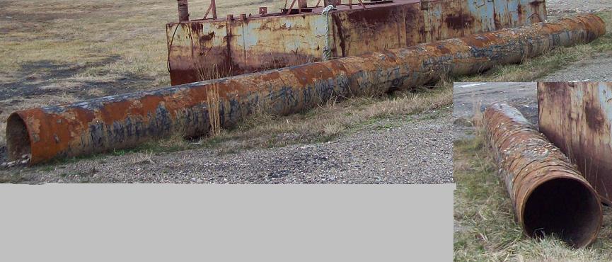 24 Inch Diameter Steel Pipe 40 Feet Long 