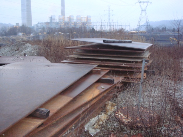 Steel Road Plates 10ft x 8.17ft (1 inch thick)