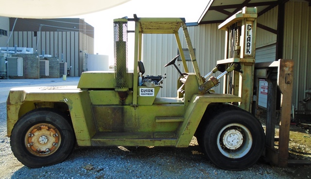 1977 Clark Forklift Model C-500-Y-300 D - 30,000 lb Capacity