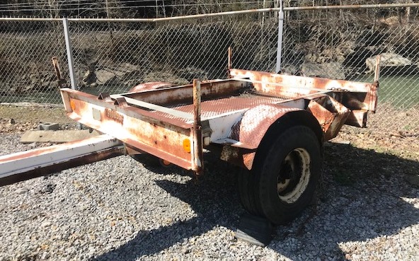 1985 Butler BP 7500 Pole Trailer - GVWR 7500 (910055)