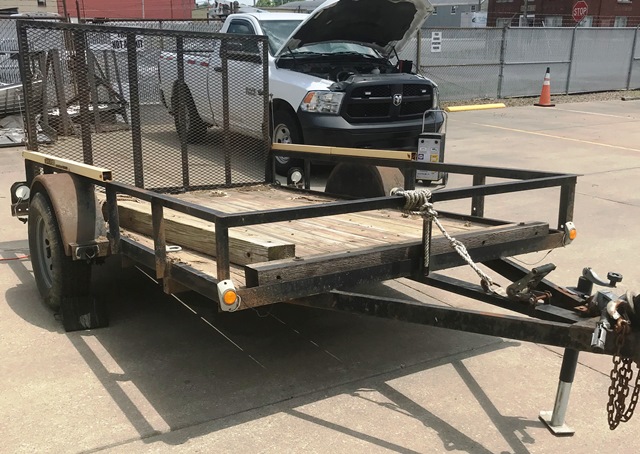 2007 A&F Utility Trailer GVWR 2990 (911506)