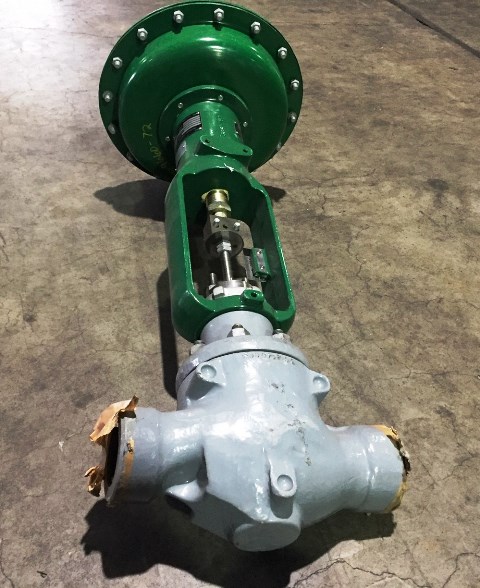 Fisher 2 Inch Globe Control Valve With Actuator (0500057831)