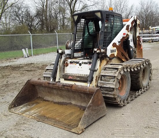 2001 Bobcat 873 Skid Steer With Bucket (960107A)