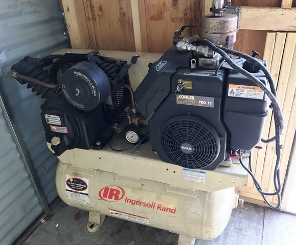 Ingersoll Rand 30-Gallon Air Compressor W/ 13 HP Kohler Engine