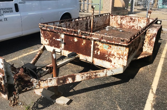 1980 Swepco Material Trailer GVW 7000 (911060)