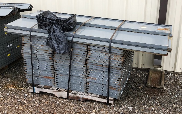 Metal Shelving with Hardware Lot 1