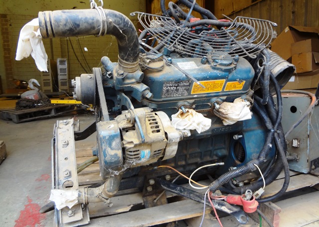 Kubota D1105, 3 Cylinder Diesel Engine