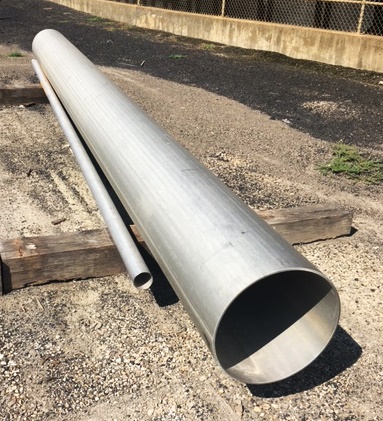 Stainless Pipe, 304 SS, 18 Inch & 3-1/2 Inch