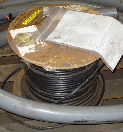 Electrical Wire/Cable, 6 Cond, 16 AWG - Aprox 409 Feet (418587)