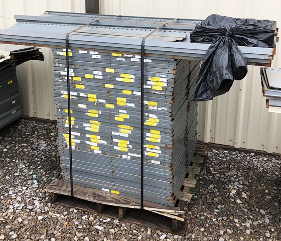 Metal Shelving with Hardware Lot 5