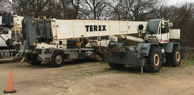 2003 Terex RT 555 Crane 110 Foot Boom 55 Ton Capacity