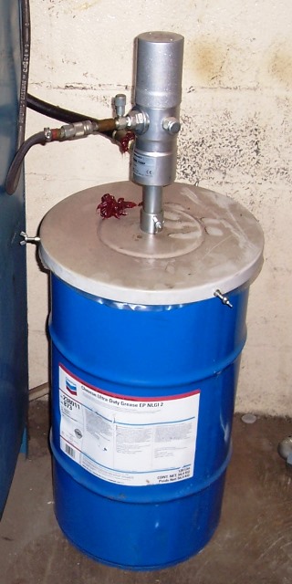 Stationary Air Operated Grease Pump