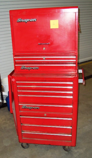Snap-On Tool Box with Side Tray