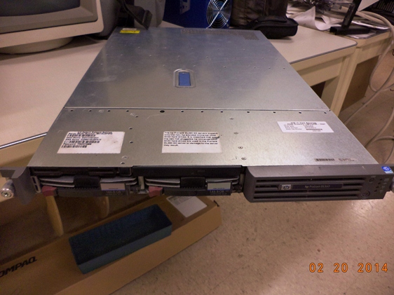 HP Proline DL360 Server Rail