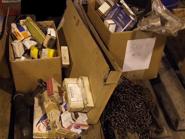 Parts ~ Gaskets, Tire Chains, Exhaust Hangers, Misc (Skid 2)