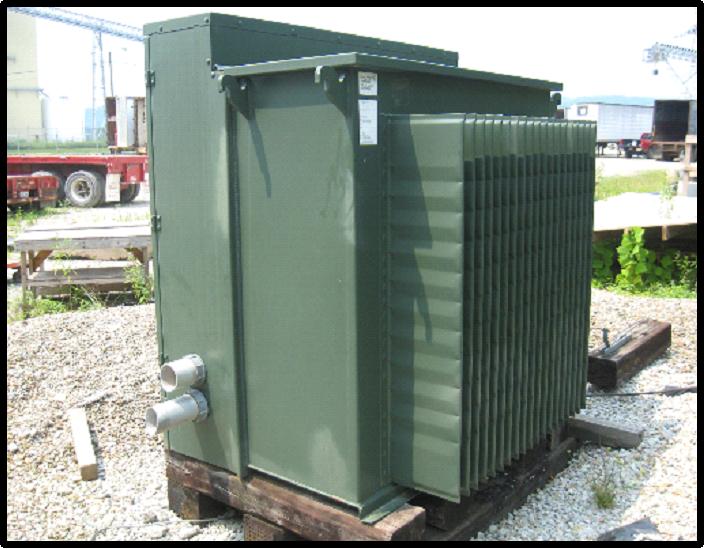 Transformer: Cooper Padmount 750KVA 13.8kV to 480 / 277 V