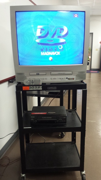 Magnavox Color TV with Stand