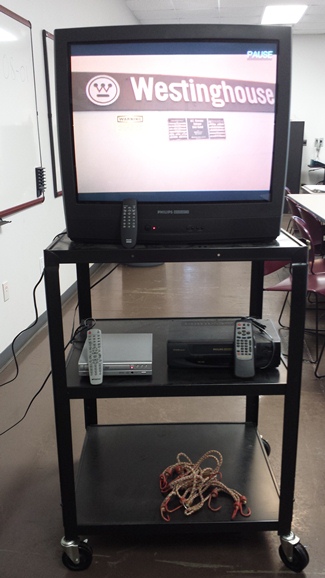 Magnavox Color TV with Stand