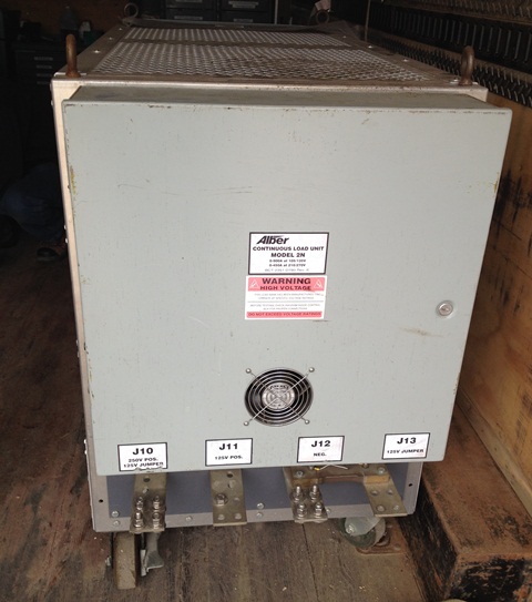 ALBER CORP - DC LOAD BANK 2N & BCT-2000/128  