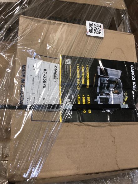 1 Lot of Upfit Parts for 2021-2023 Ford Transit Van