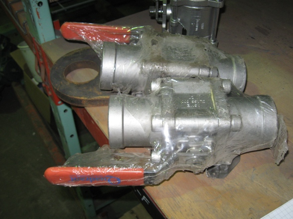 Valves Diameter 2 Inch Stainless Steel  (Qty 3)