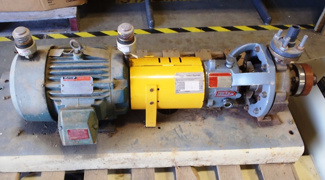 Flowserve Pump Durco MK3-STD w/ 7.5 HP Reliance Electric Motor