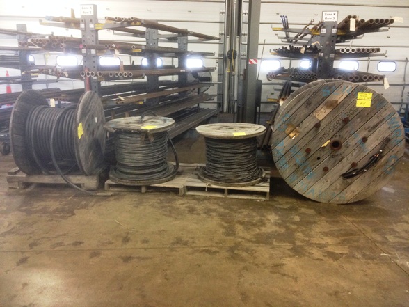 Four (4) Reels of Copper Electrical Wire 