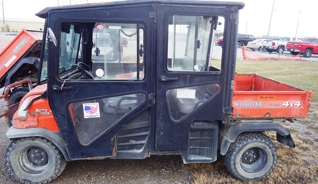 2014 Kubota RTV1140CPX Utility Vehicle (SN 22871)