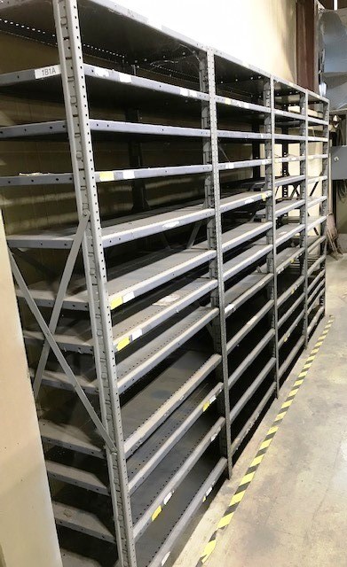 Metal Warehouse Shelving - Lot# A2