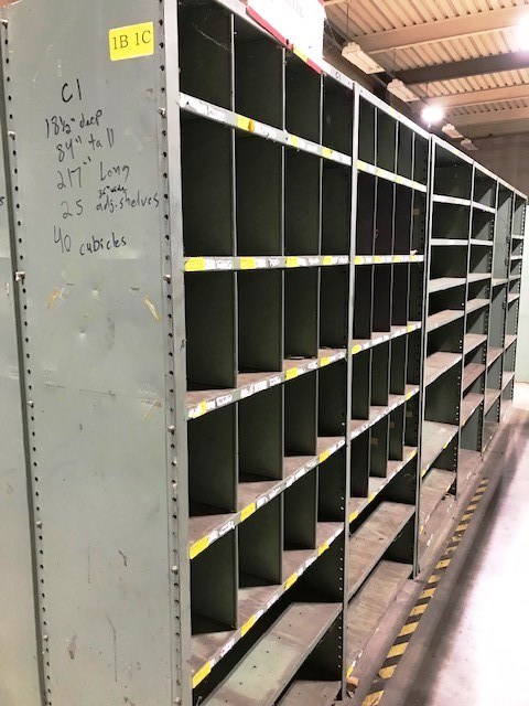 Metal Warehouse Shelving - Lot# C1