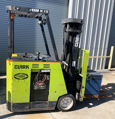 1997 Clark ESMII-15 Electric Forklift w/ Charger (950531)