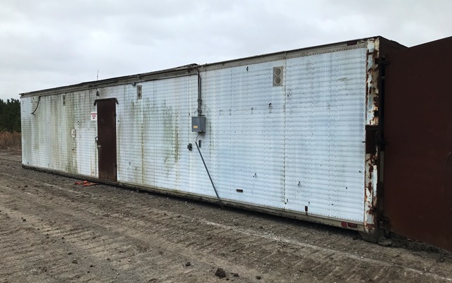 Dorsey 8x40 Van Trailer, Divided w/ Shelves