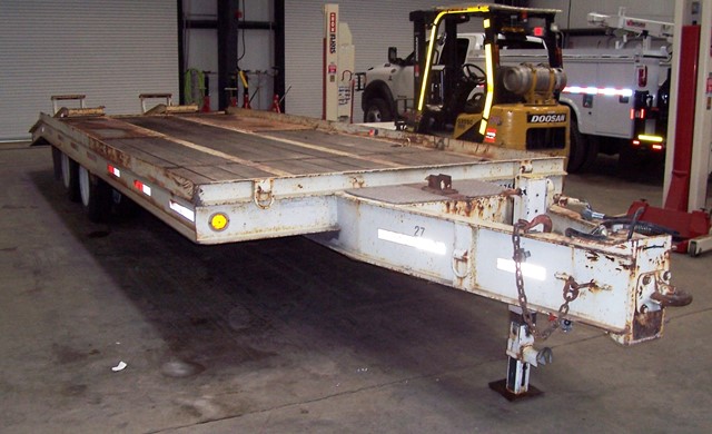 2004 Cross 15-OWA-2 Tandem Axle Pintle Trailer GVWR 30600 (940527)