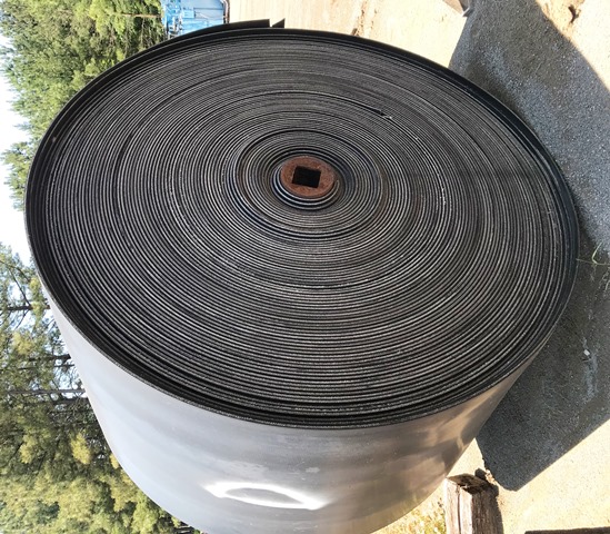 Fabric Conveyor Belt 60 in Aprox 936 ft - Roll D