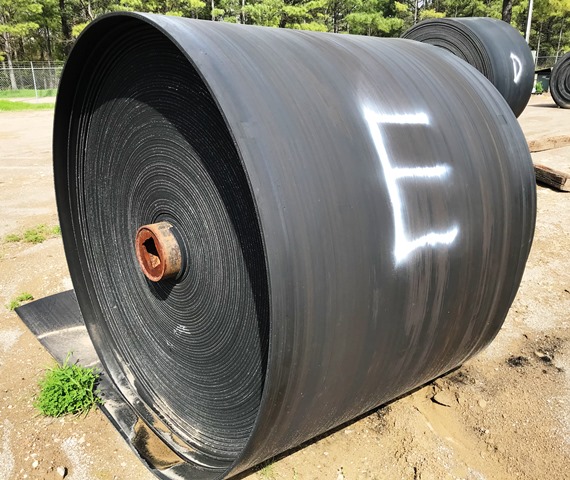 Fabric Conveyor Belt 60 in Aprox 633 ft - Roll E
