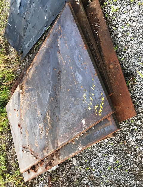 4X8 Steel Plate  (5 Pieces)