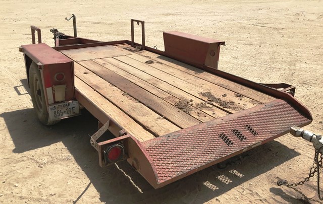 1984 Belshe WTU406 Tilt Trailer GVW 4000 (910882)