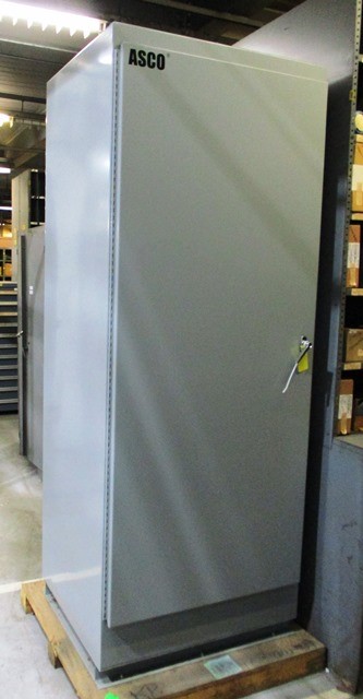 Asco Cabinet w/ 600 Amp Breakers