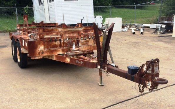 1969 Leland Extendable Pole Material Trailer (920458)