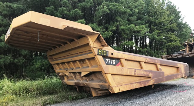 2014 Caterpillar 777G Truck Bed (DH610)