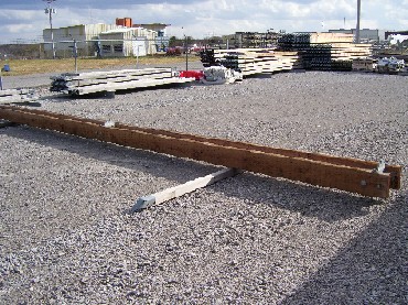 Eighty-nine (89) 30-ft. Assembled Wooden Arms