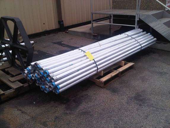 2 inch aluminum conduit