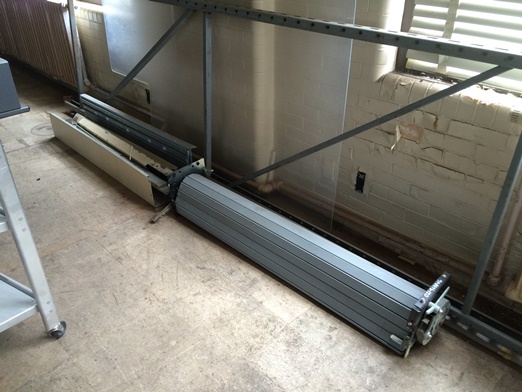 One (1) security fire door