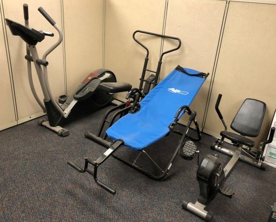 4 Pieces of Exercise Equipment
