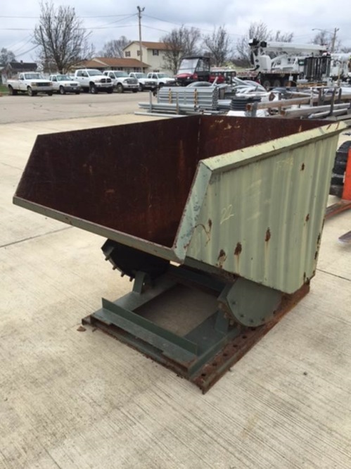 One (1) self dumping hopper