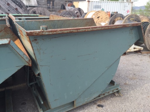 Two (2) self dumping hoppers; Lot B