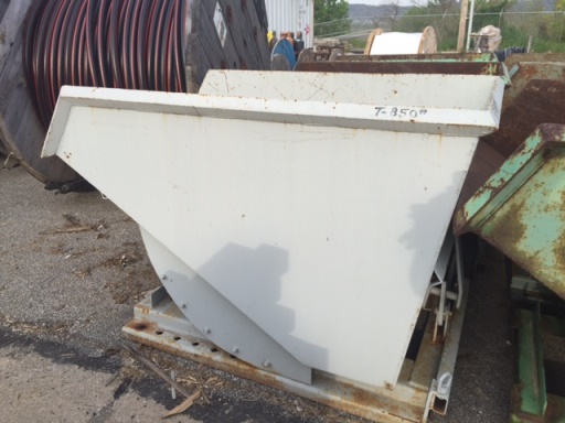 Two (2) self dumping hoppers; Lot D