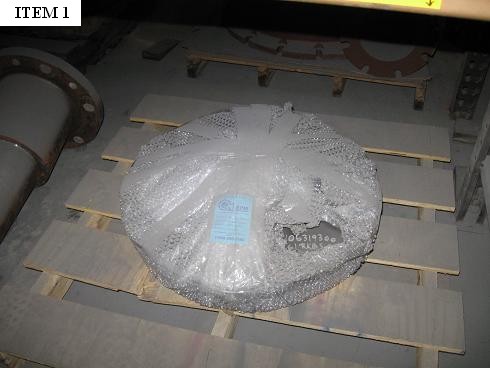 Five (5) various Impellers